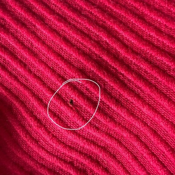 Talbots Women's Vibrant Pink Pea Coat - Picture 7 of 7